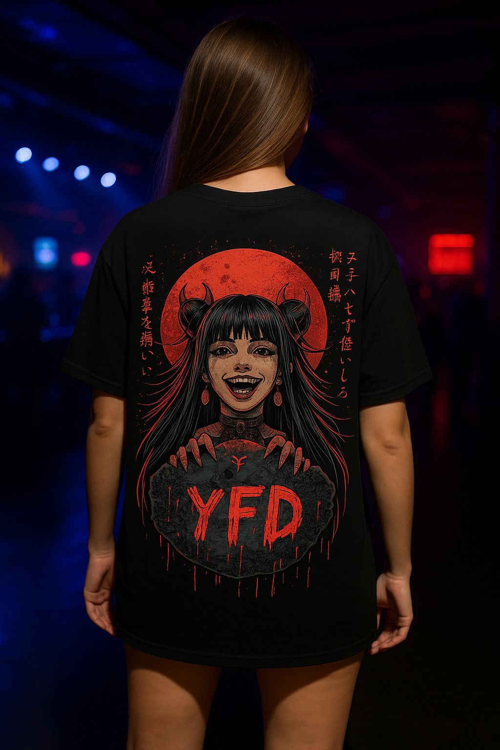 Black Oversized T shirt